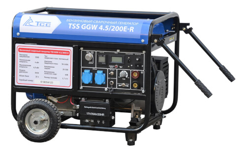 Сварочный электрогенератор ТСС GGW 4.5/200E-R с гарантией